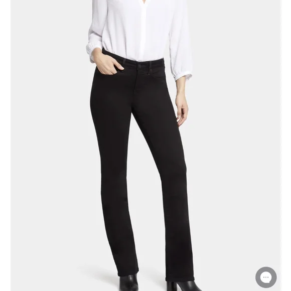 NYDG BLACK BOOT CUT JEANS SIZE 20WP - Picture 1 of 2